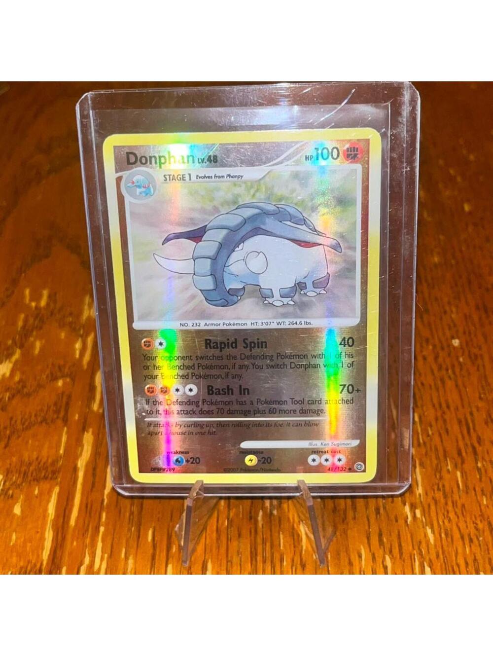Donphan LV.48 48/132 - Secret Wonders Reverse Holo - HP 100 - 2007 - Picture 2 of 3